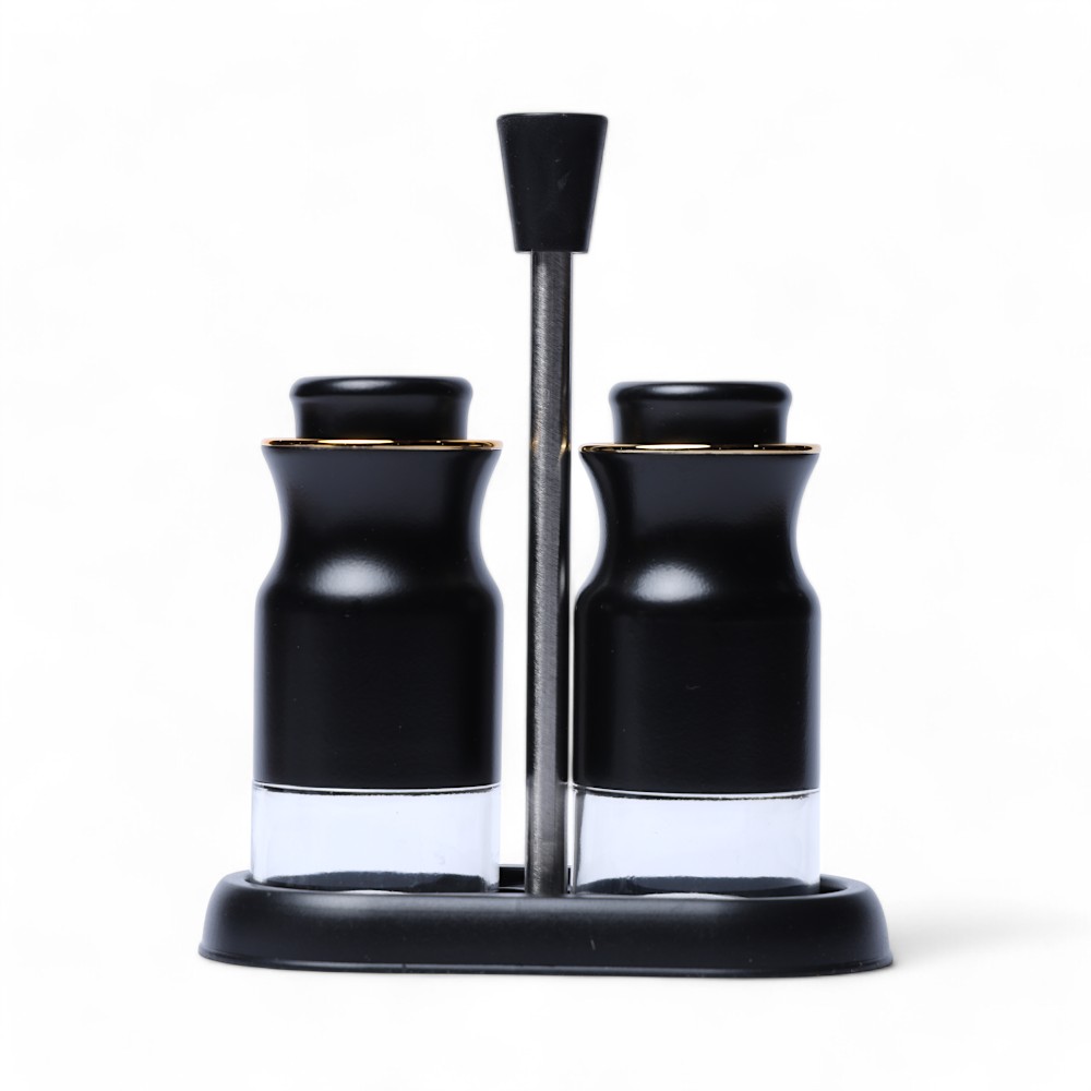 Набор банок стеклянный 2 pcs SV-56-135 Черный