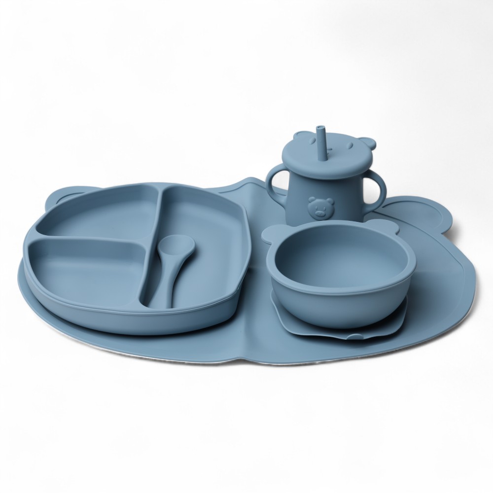 Детский набор силиконовый DB-9-42 Серый