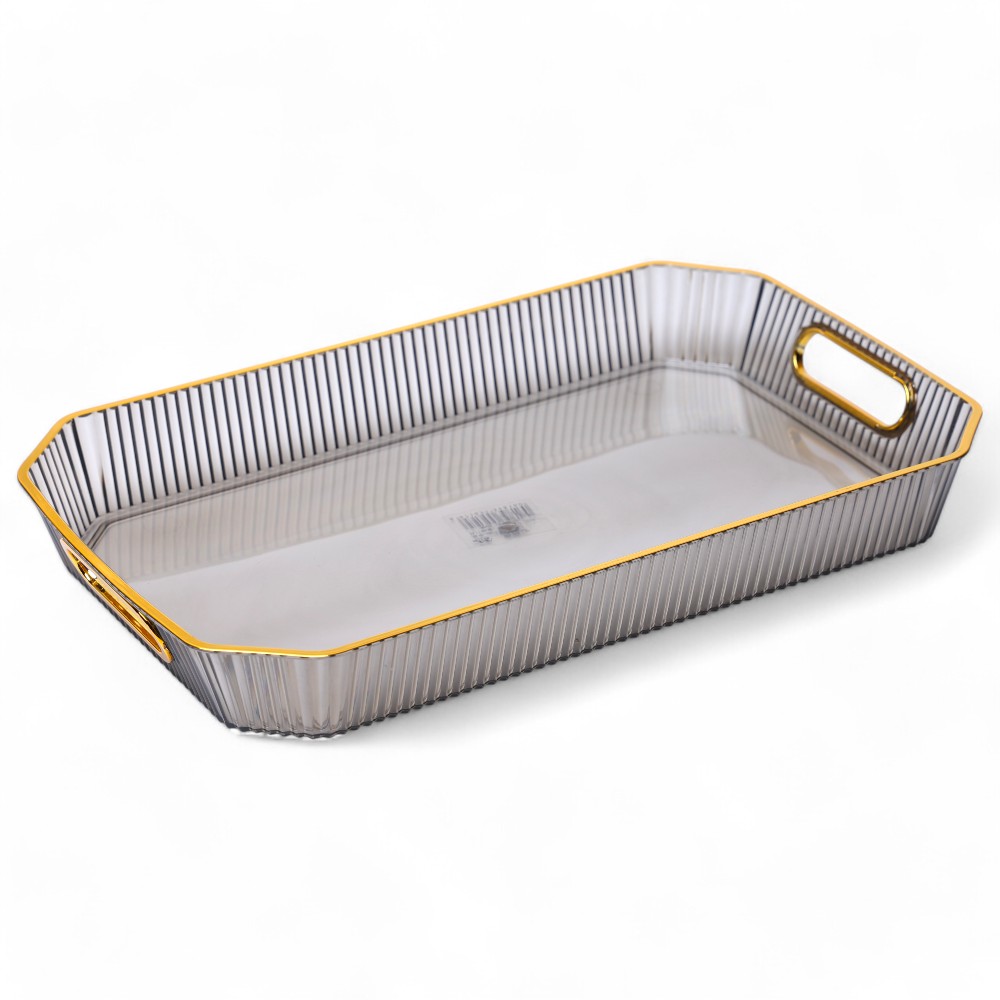 Поднос пластиковый 8816-A Прямоугольный DB-152-27 Зеленый