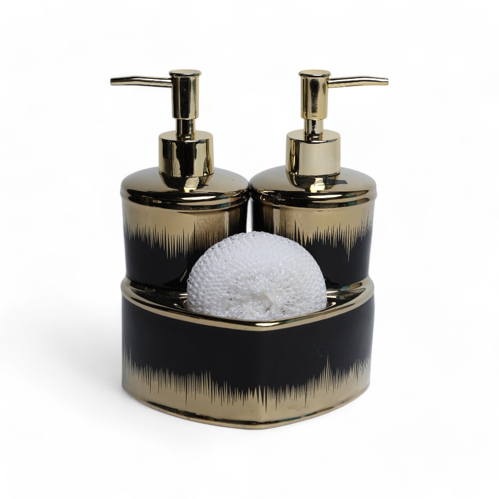 Набор аксессуаров для ванной комнаты GB-91-39 черный