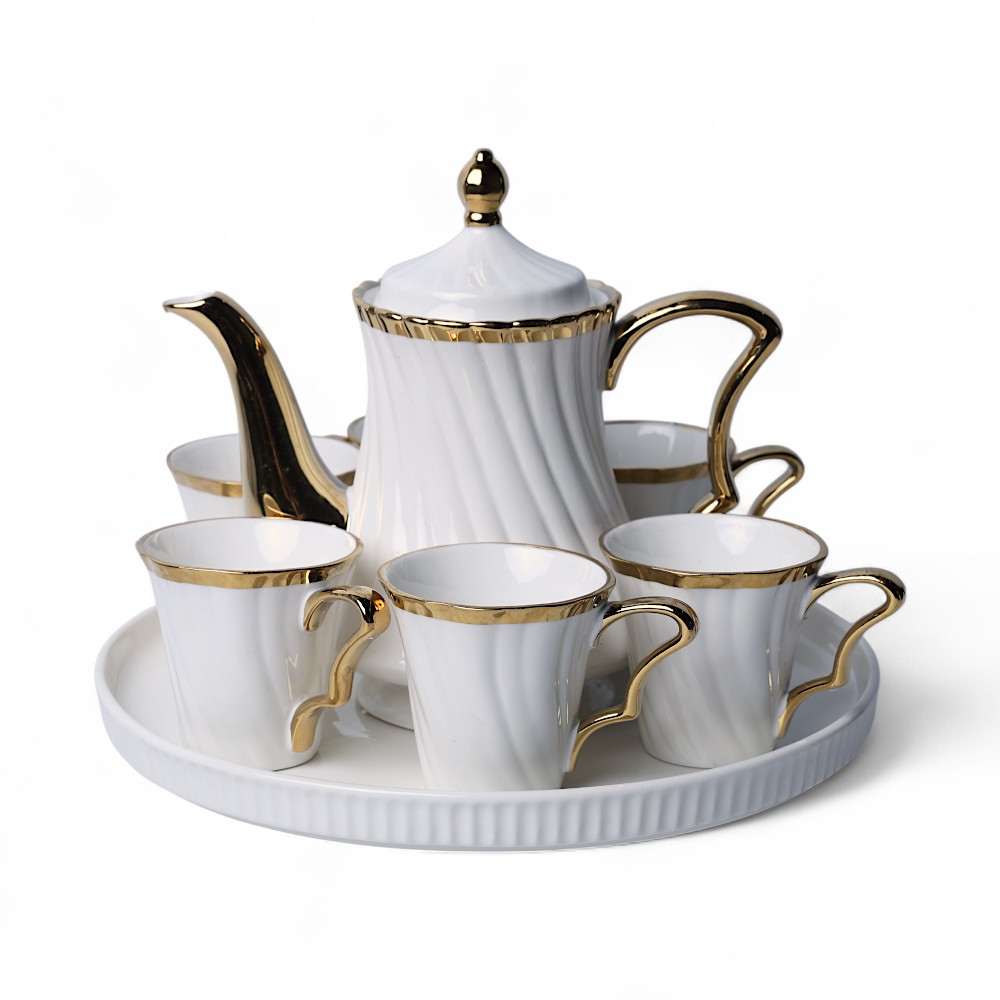 Чайный сервиз 8 шт CMJ8-45-1 Белый