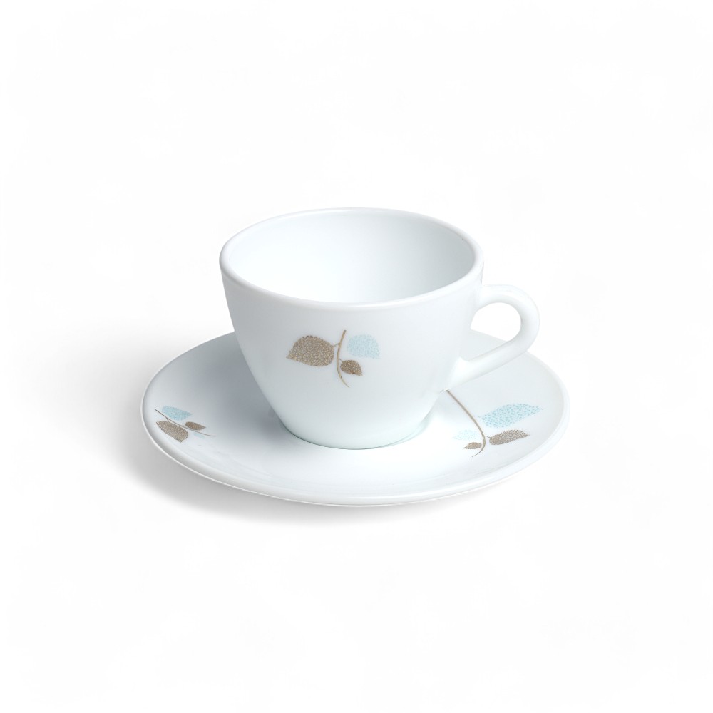 Чашка с блюдцем Goldbarg круглая gk120 Синий