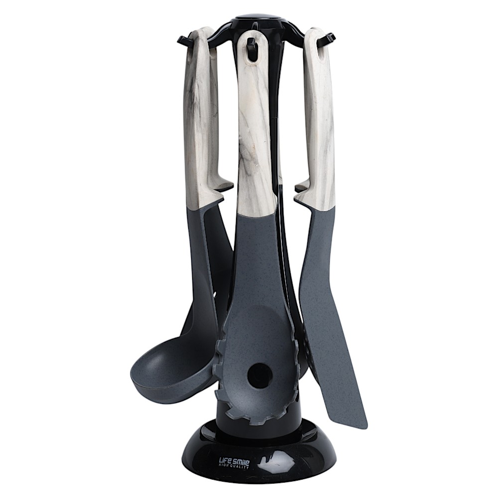 Набор половников силиконивая 6 pcs Бордовый TOOL-15