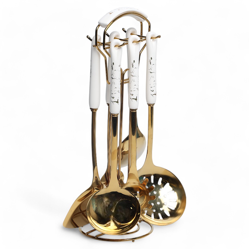 Набор половников металлический 102-64 Белый