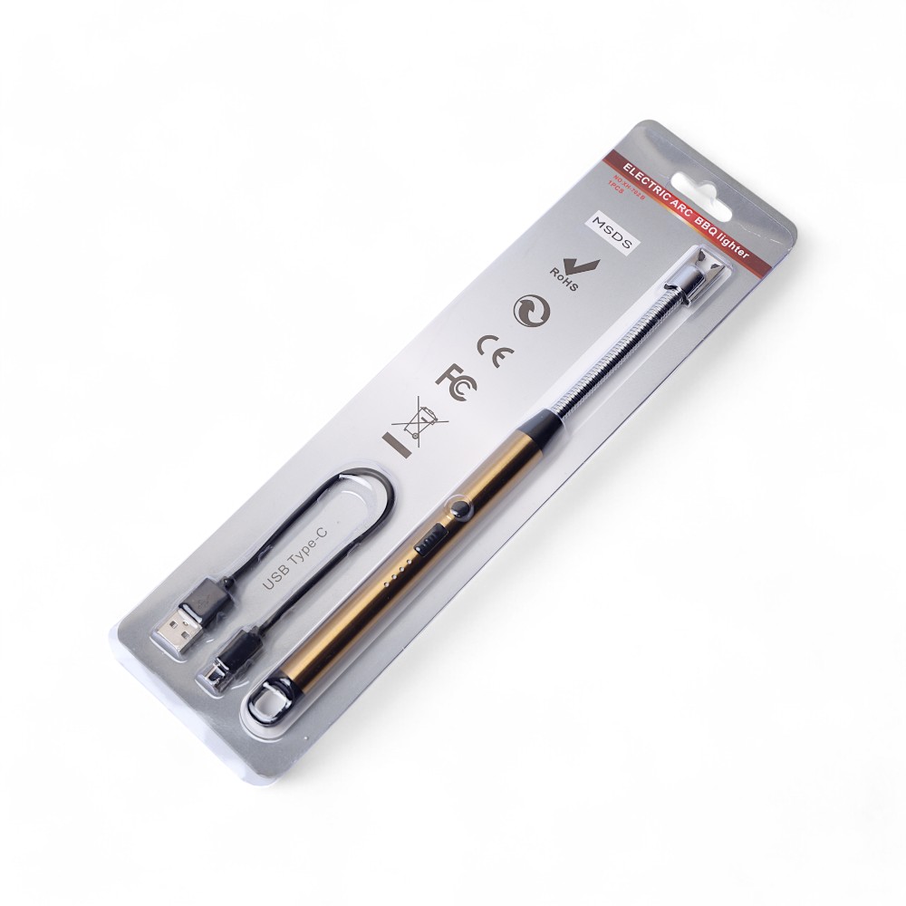 Зажигалка DB-68-5 золотой