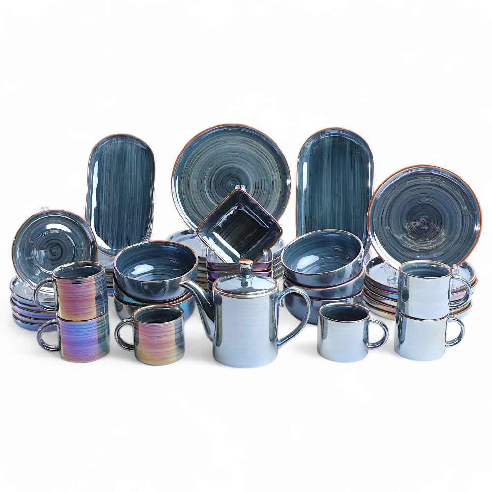 Набор посуды DB-86-54 синий