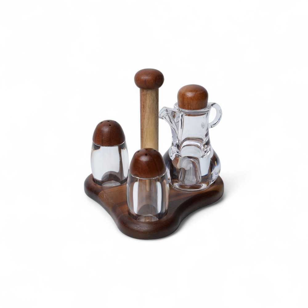 Деревянный соусница KC0001 DB-15-158