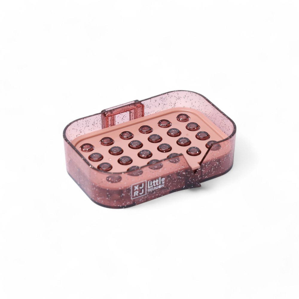 Мыльница пластиковая XJ8129 DB-14-55 Красный