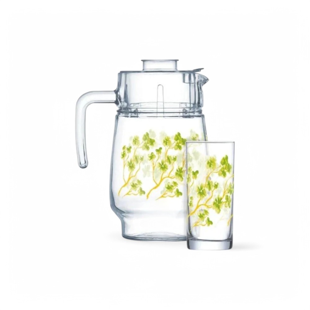 Набор графин LUMINARC "GREENERY GALA AMSTER+TIVOLI" V0856 7пр 1х3