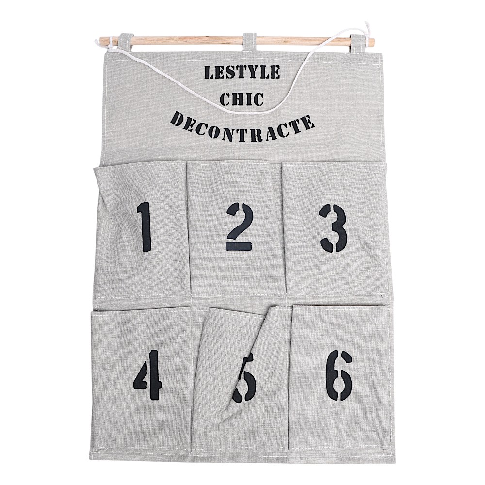 Настенный органайзер для белья DB-140-29 серый