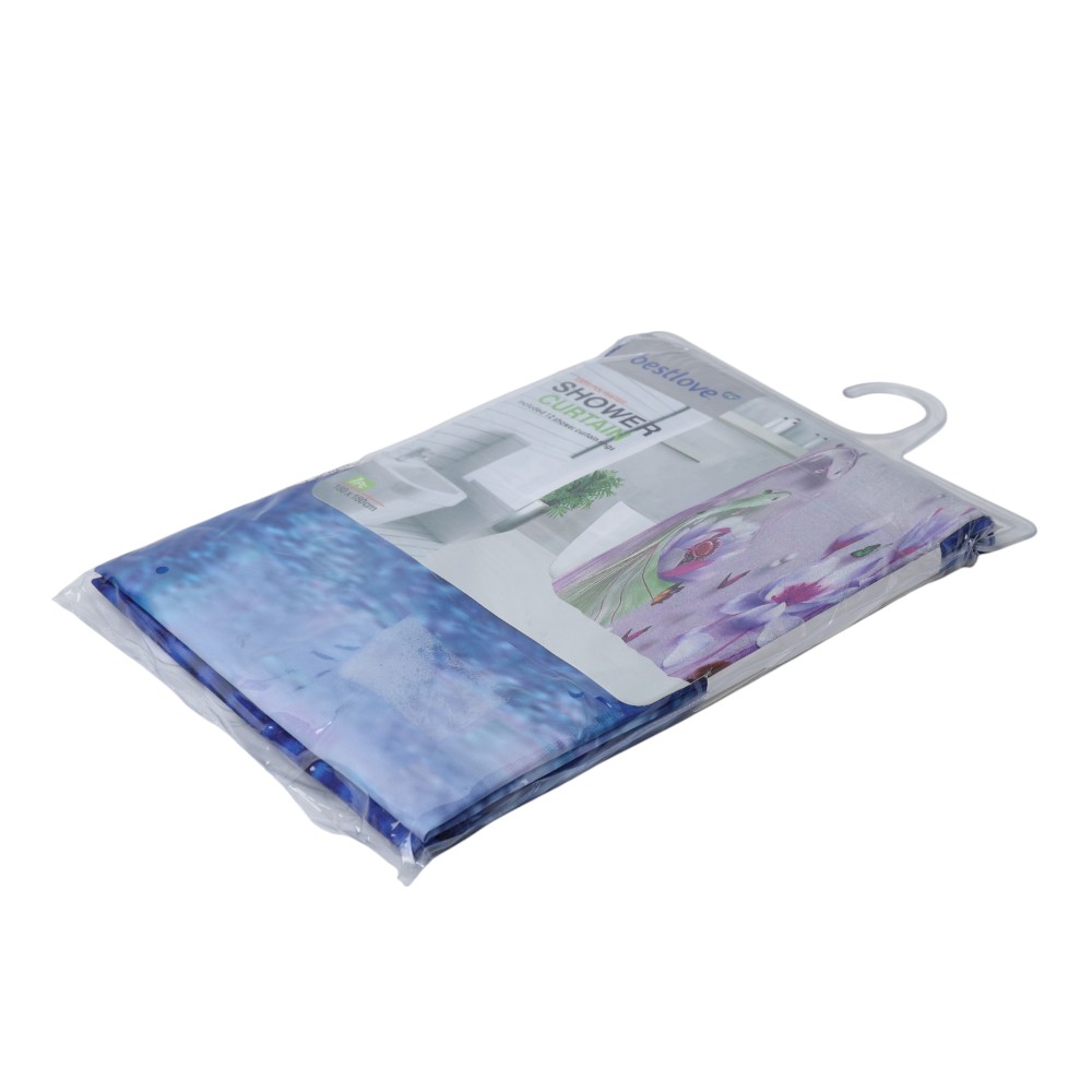 Шторы для ванной DB-63-24 голубой