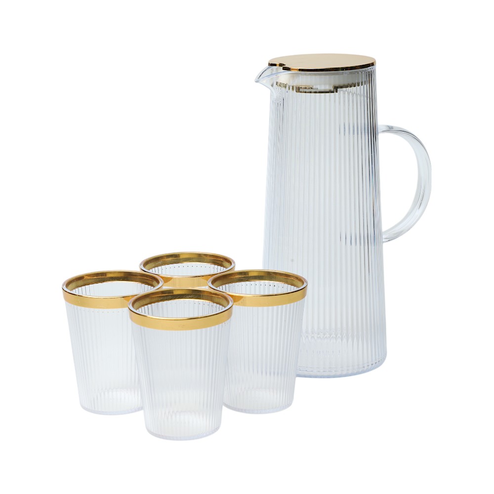 Графин набор акриловый DB-152-243 Прозрачный