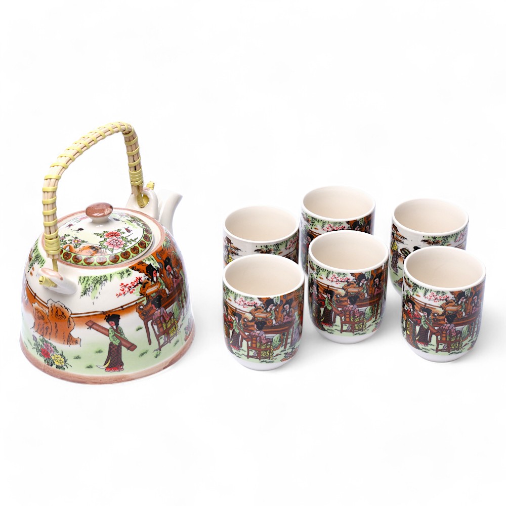 Чайник набор DB-141-13 зеленый