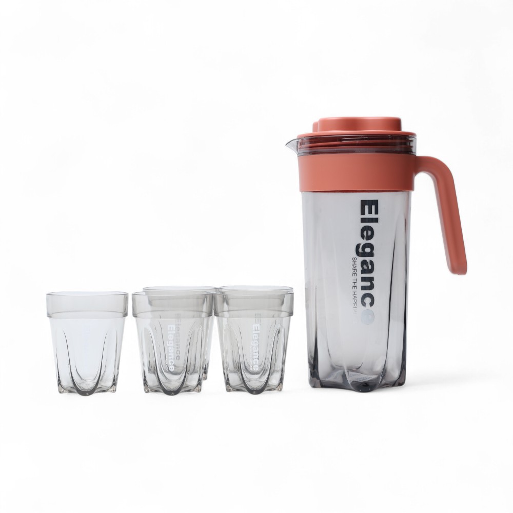 Графин набор акриловый DB-152-178 Оранжевый