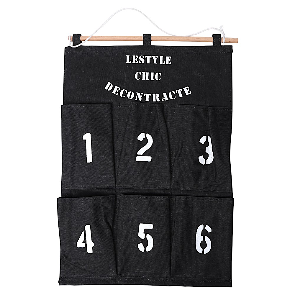 Настенный органайзер для белья DB-140-29 черный