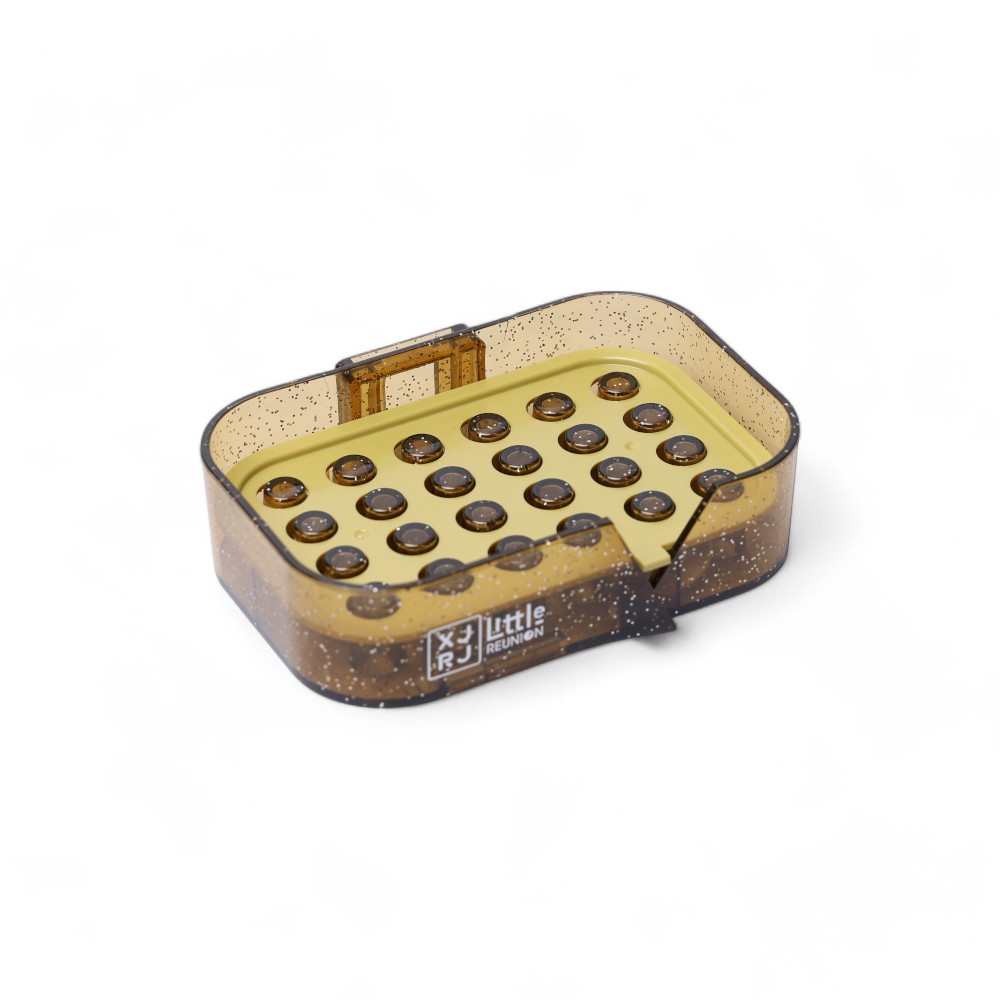 Мыльница пластиковая XJ8129 DB-14-55 Желтый