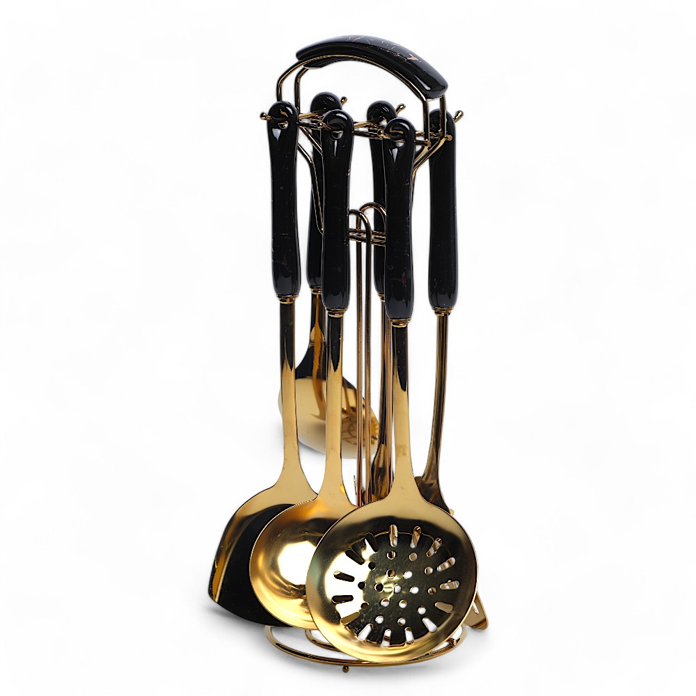 Набор половников металлический 102-65 Черный