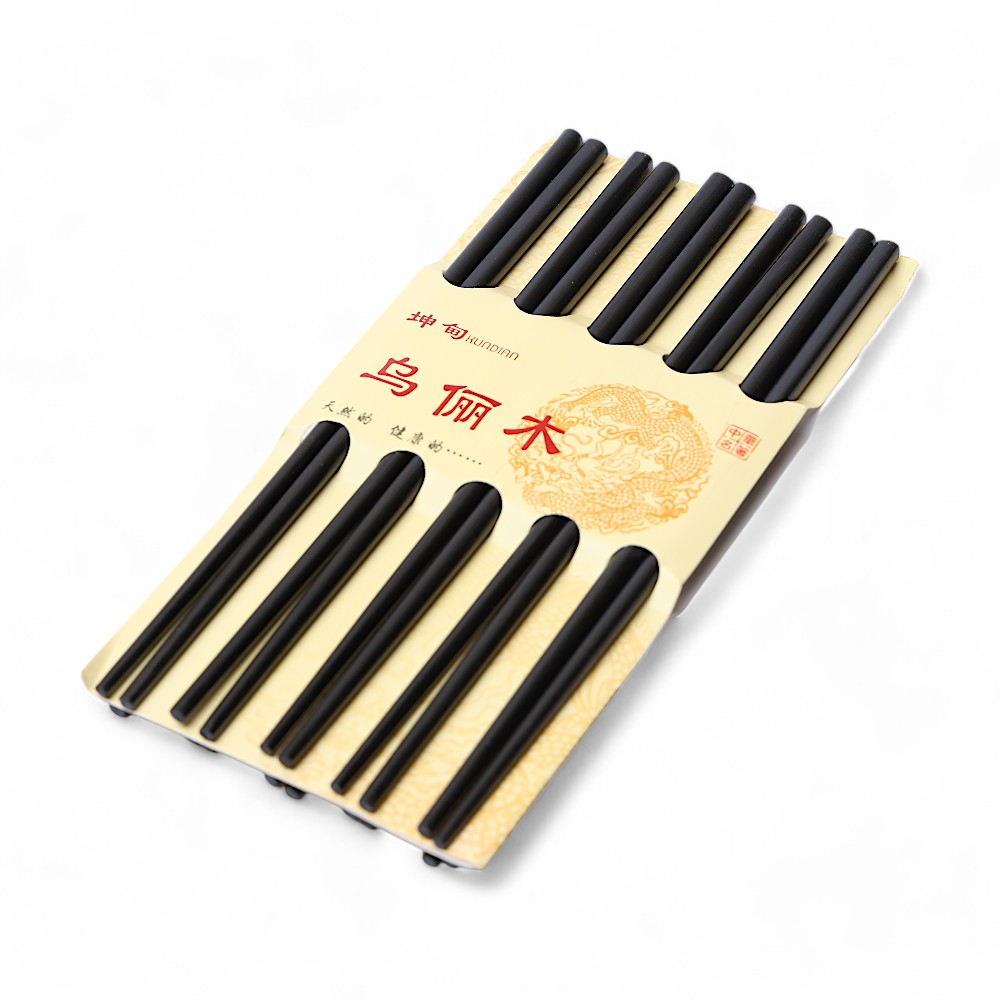 Палочки для еды меламин DB-13-48 черный