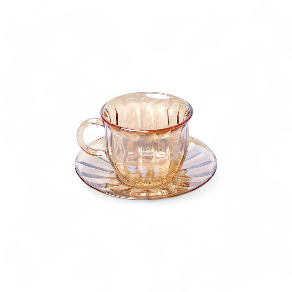 Чашка с блюдцем 12 pcs DB-104-10