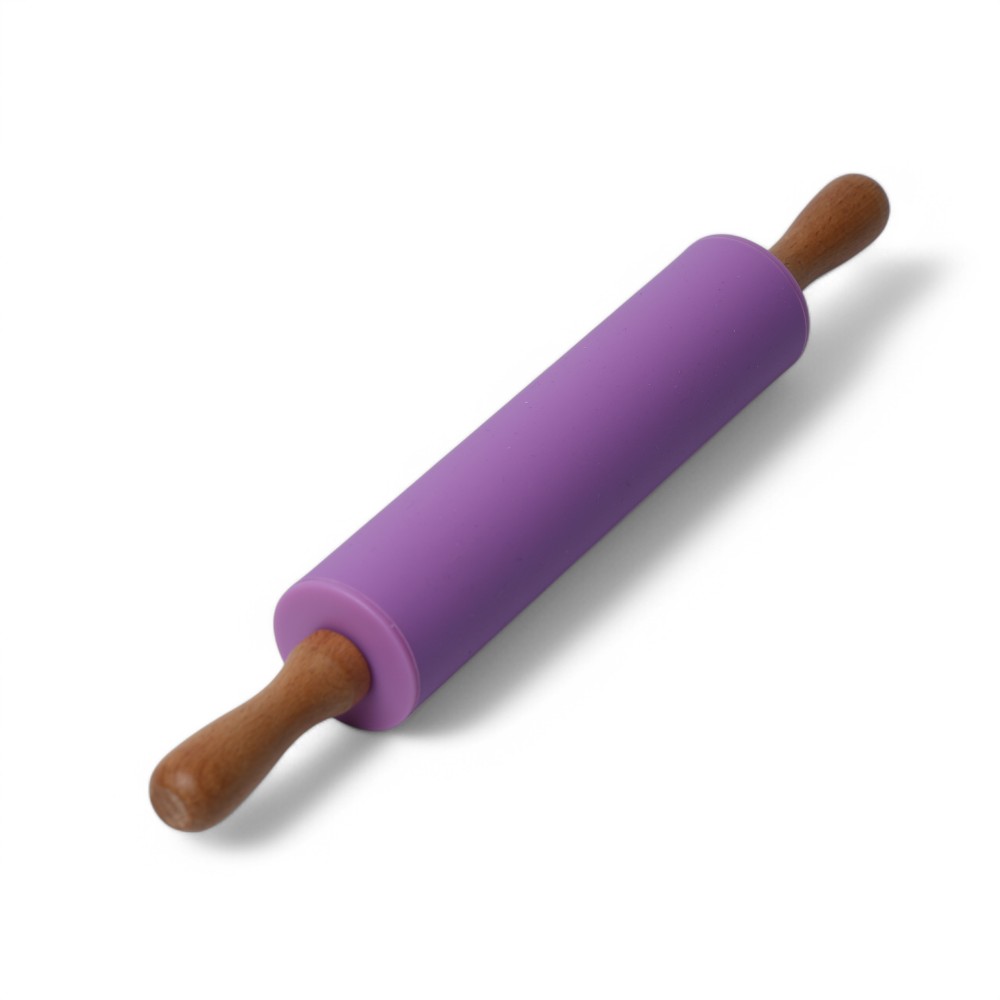 Скалка Силеконовая DB-105-2 Фиолетовый