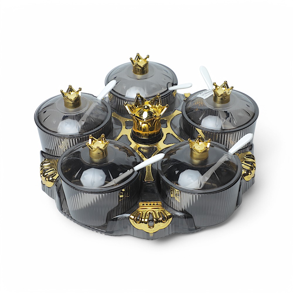 Менажница пластиковая 5 pcs BDB230717 DB-152-309 Серый