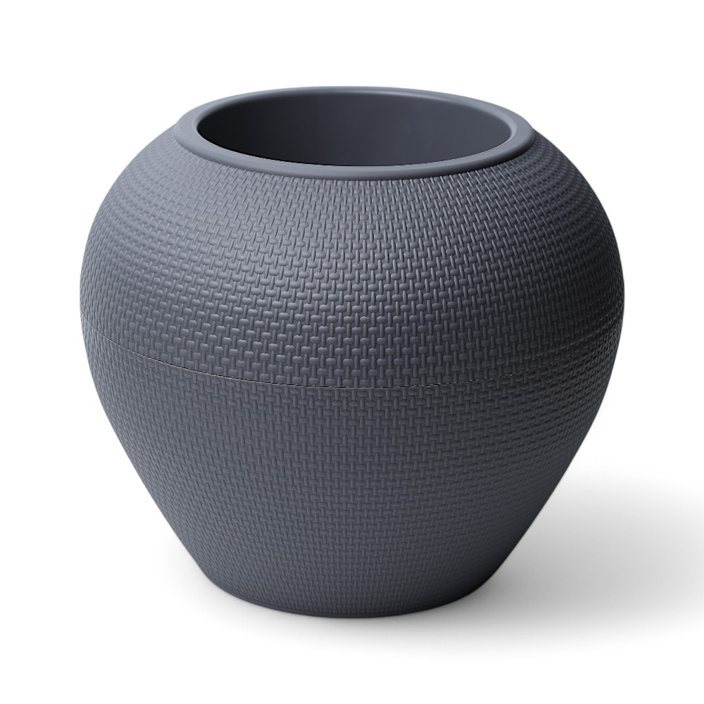 Горшок для цветов 2223N DB-153-7 Серый