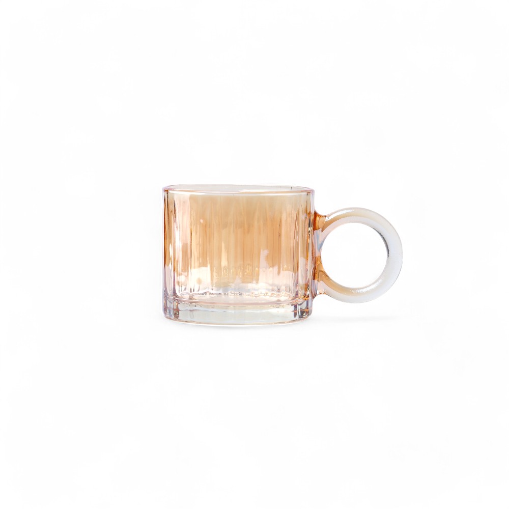 Кружка 320 мл простая ручка DB-104-121 медовый