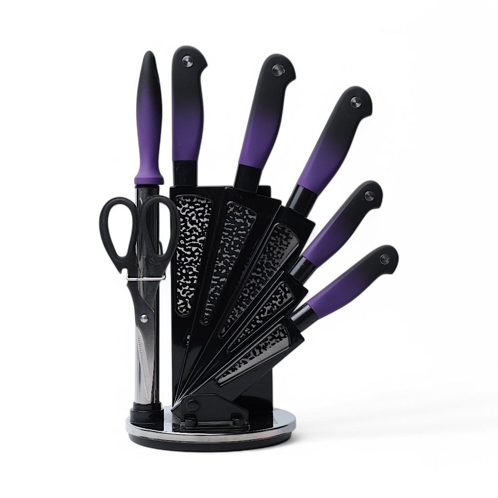 Набор ножей DB-151-6 фиолетовый