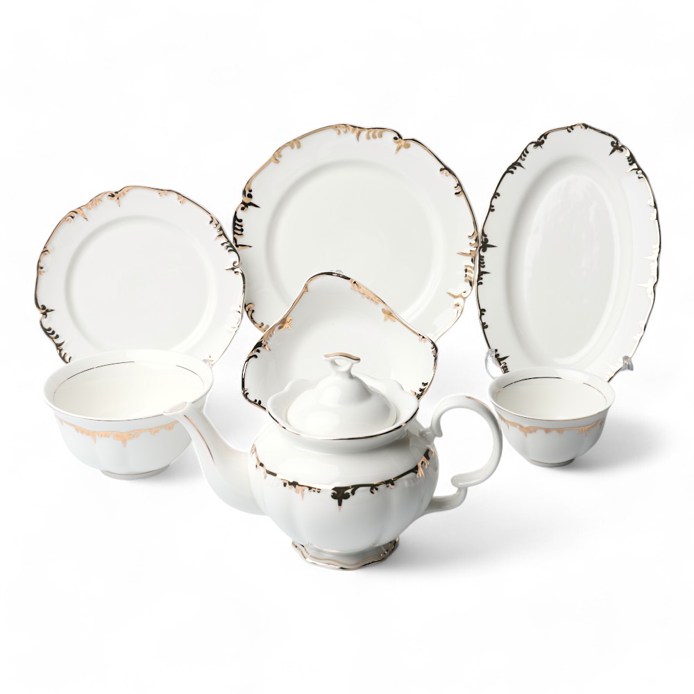 Набор посуды Diamond 60 pcs W28 6/7