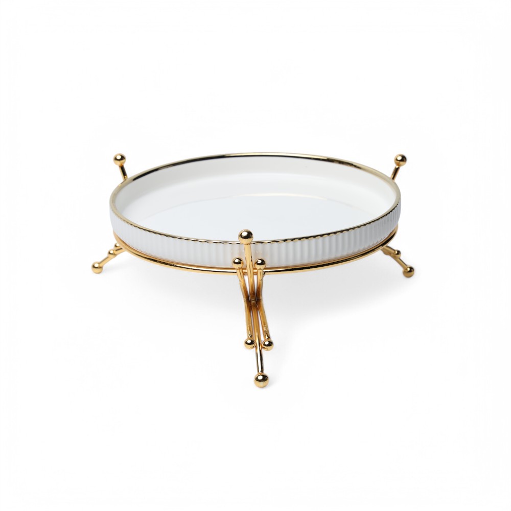 Менажница керамическая 20*20*2 См DB-86-118 Белый