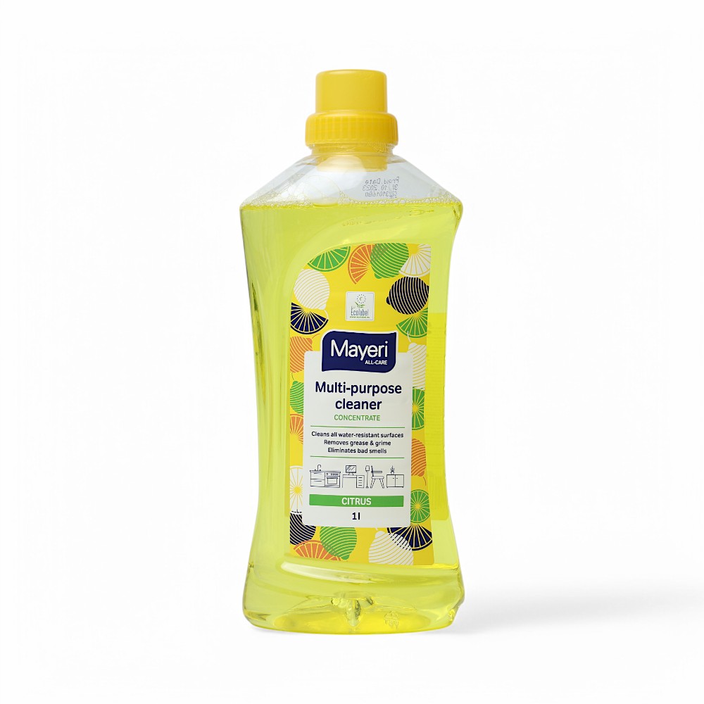 MAYERI ALL-Care Чистящее средство Универсальное, Концентрат, Цитрус, 1л*12, F151
