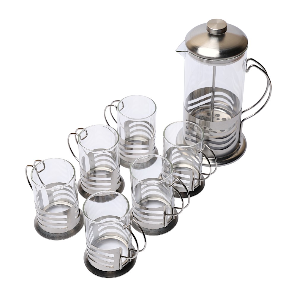 Чайник набор френч пресс 7 pcs DB-16-21