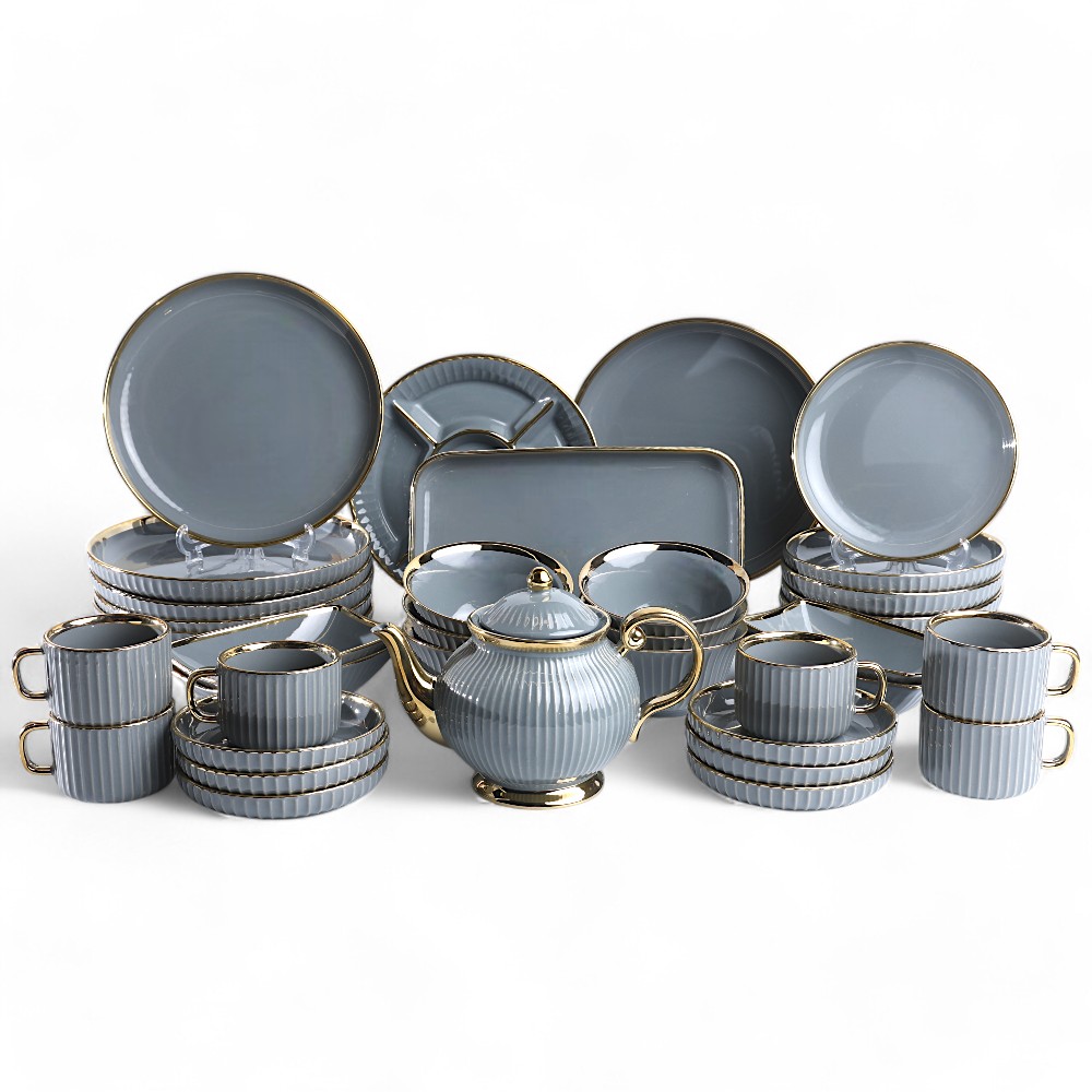 Набор посуды 40 pcs Royal Home W-03 Серый