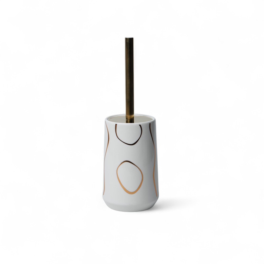 Ёрщик керамический Круглая 6330 Белый