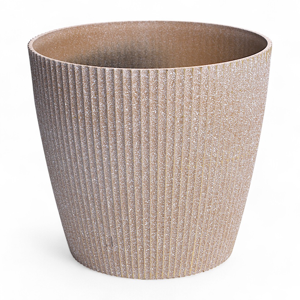 Горшок для цветов DB-153-22 бежевый