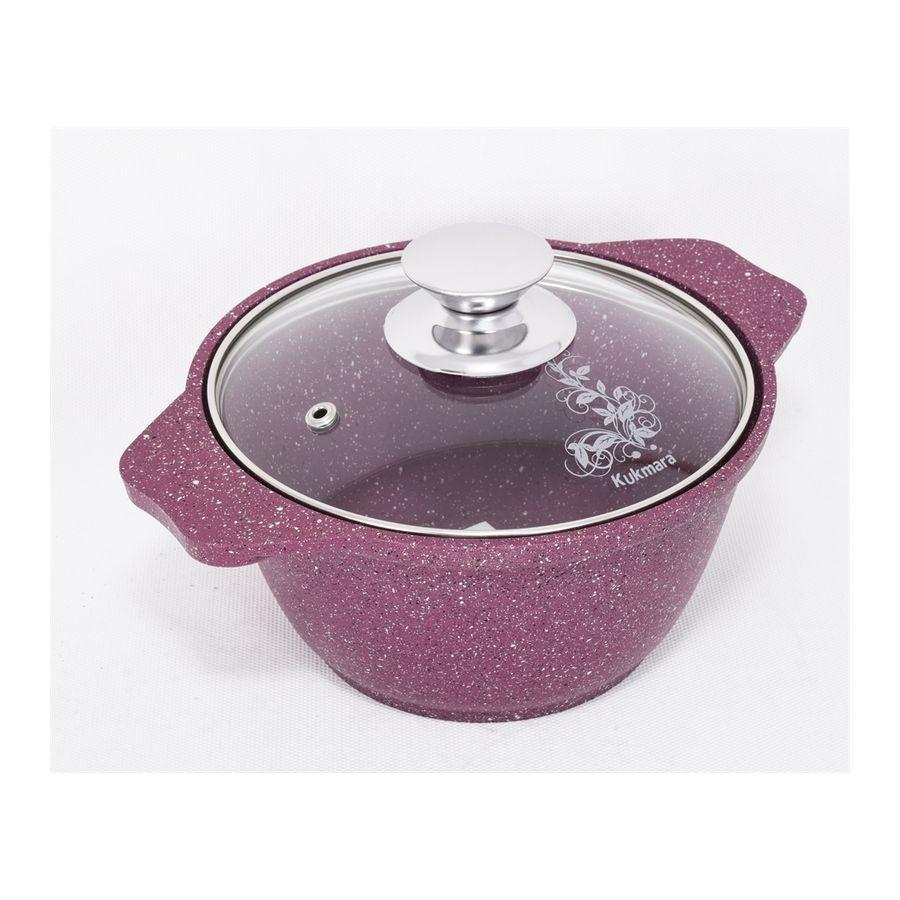 Кастрюля 1л со стеклянной крышкой, АП линия "Trendy style" (mystery) к11tsm