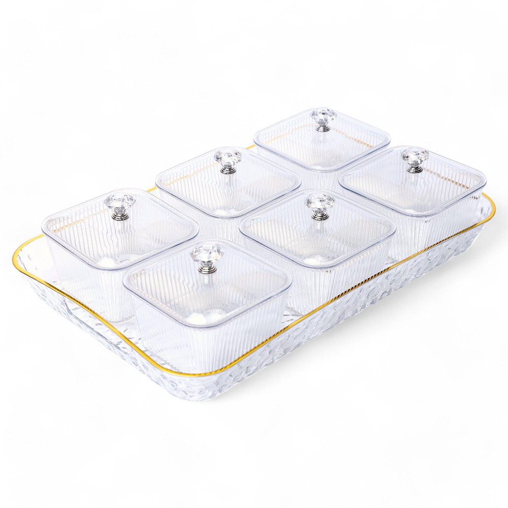 Менажница пластиковая 6 pcs 6241-7 DB-152-271