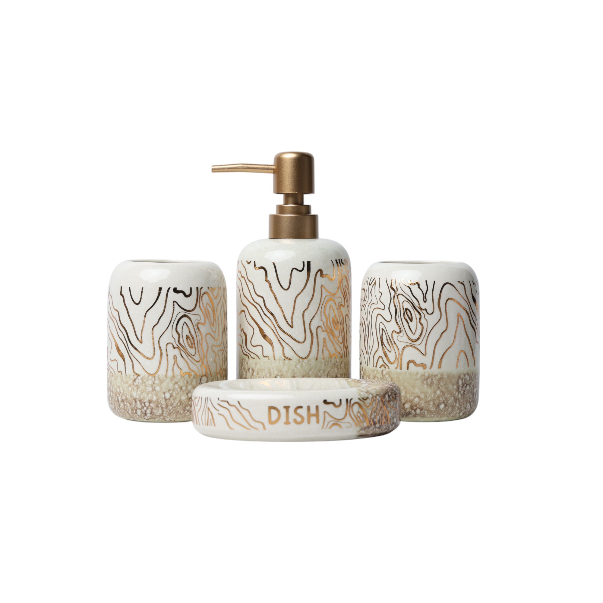 Ванный набор Domassi DM43-37 Золотой