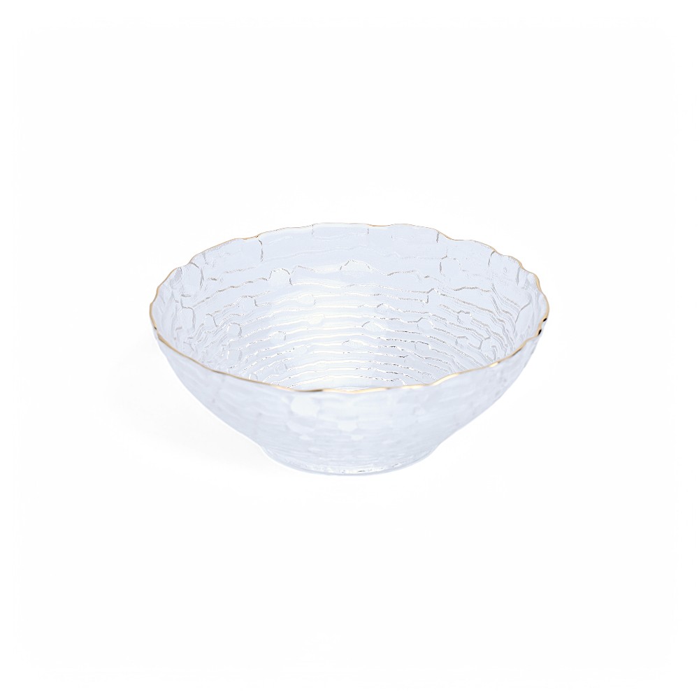 Cалатница стеклянная Круглый DB-94-72 Прозрачный