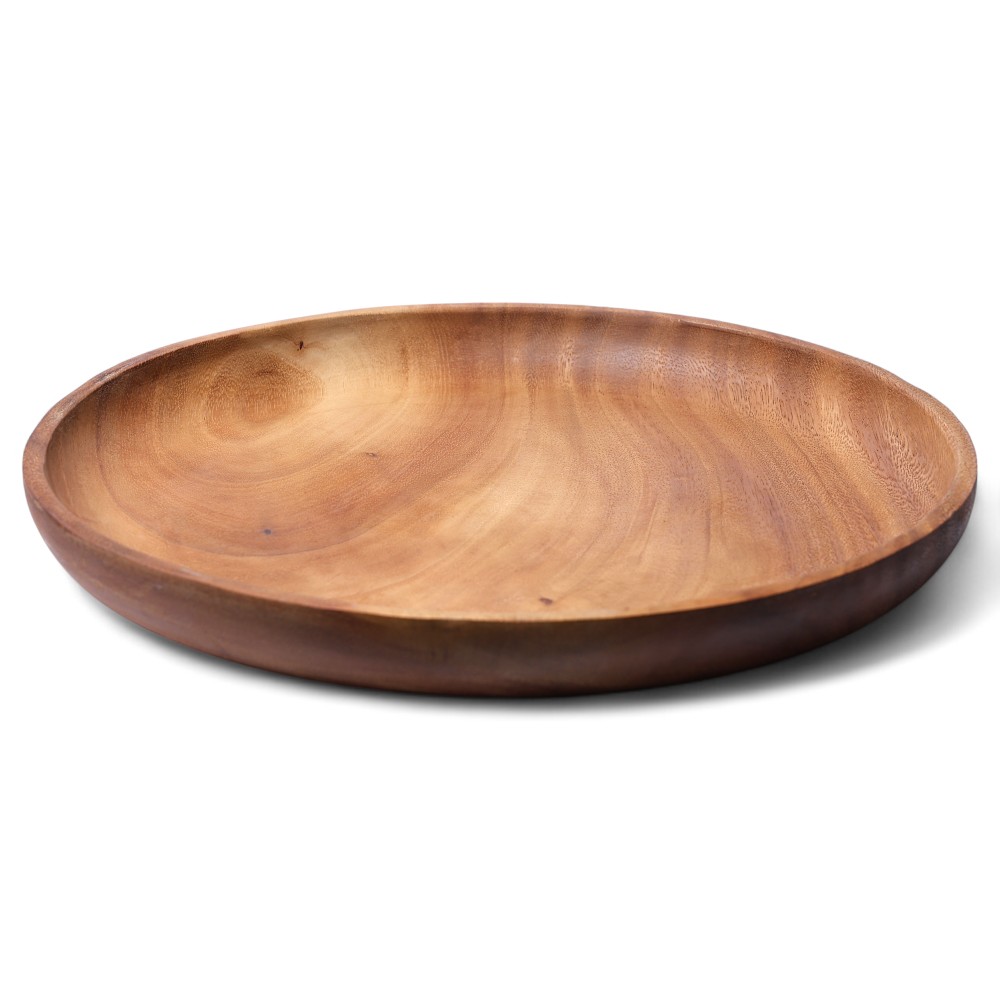 Блюдо для подачи бамбуковое 40 см DB-130-19 коричневый