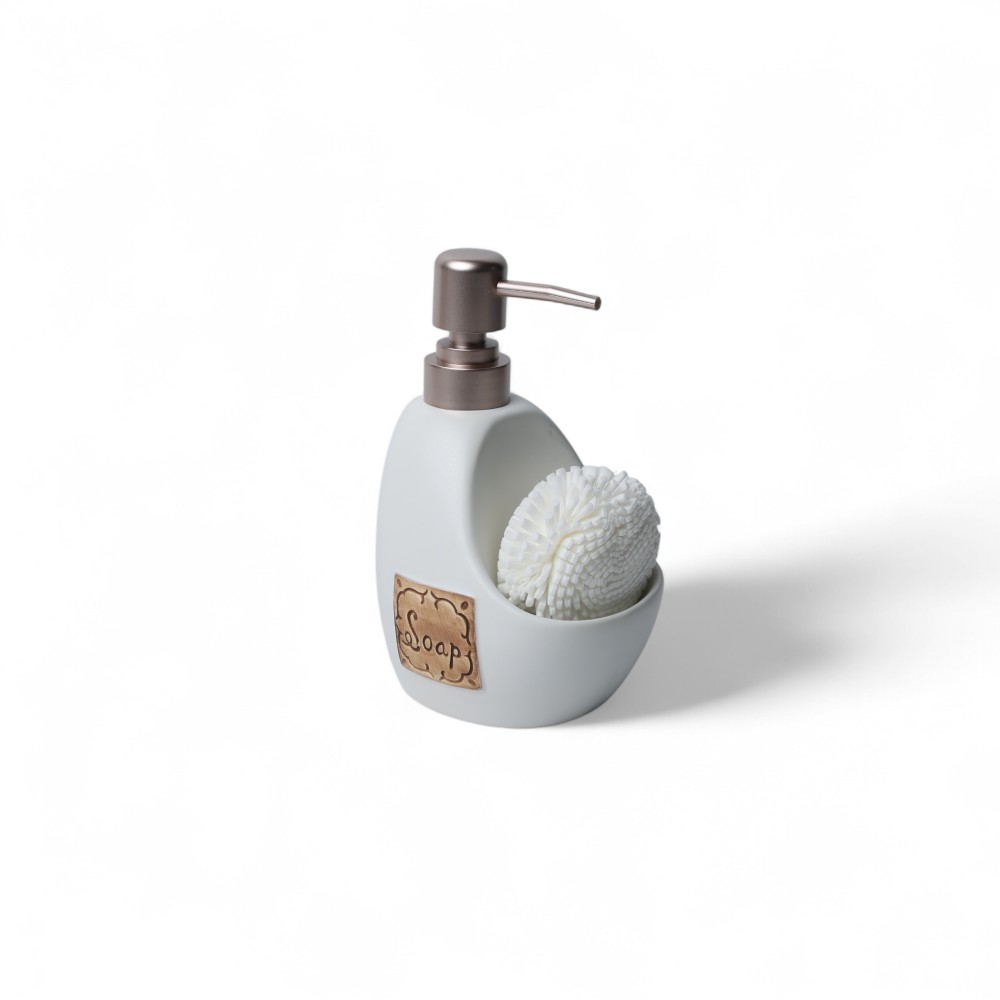 Дозатор керамический GB-91-4 Белый