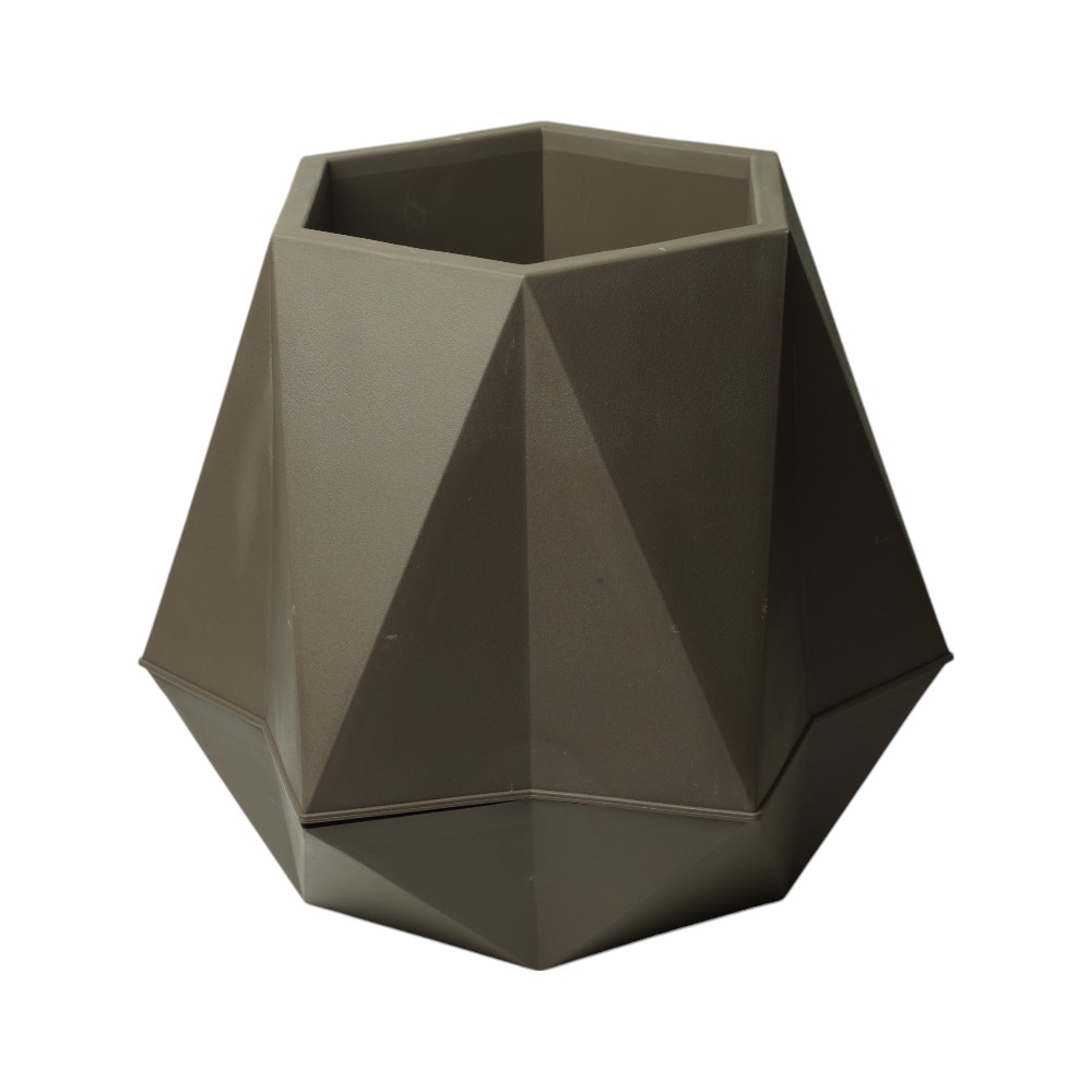 Горшок для цветов DB-153-33 коричневый