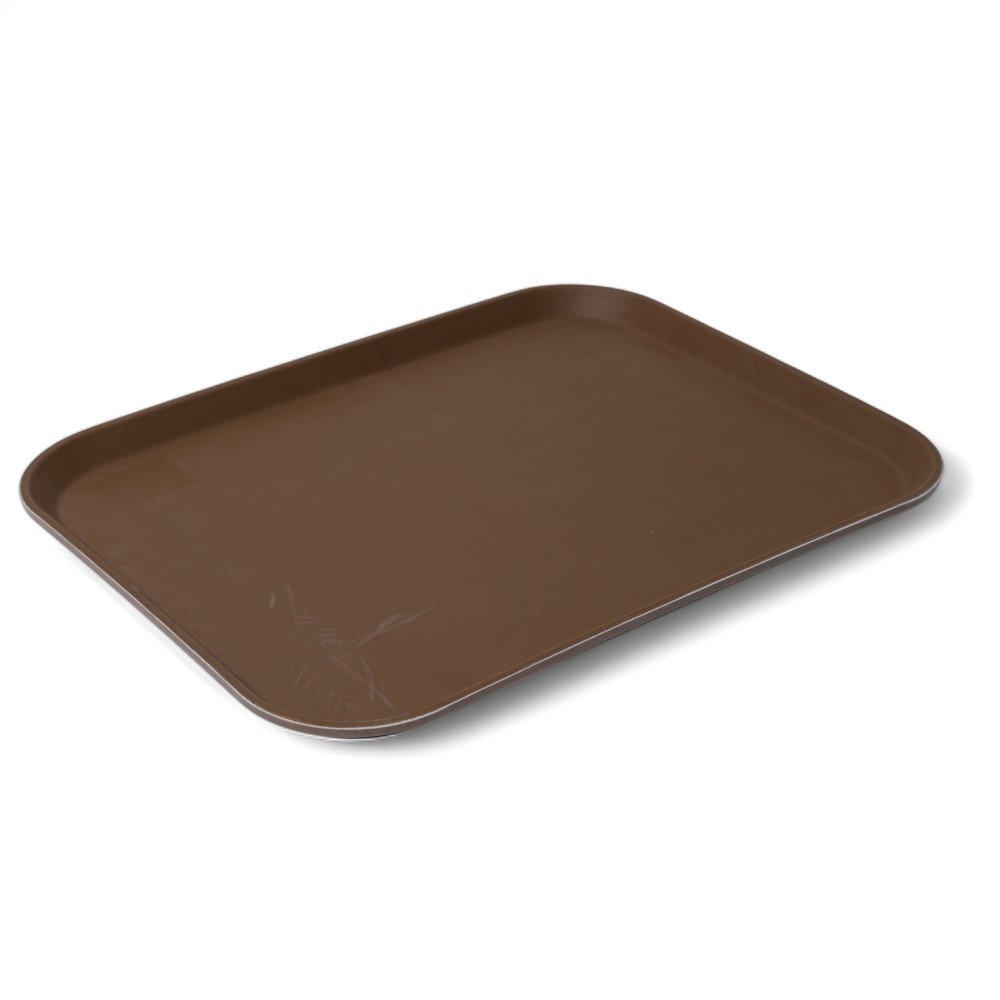 Поднос пластиковая Коричневый 35.5x46 см XP-11-3