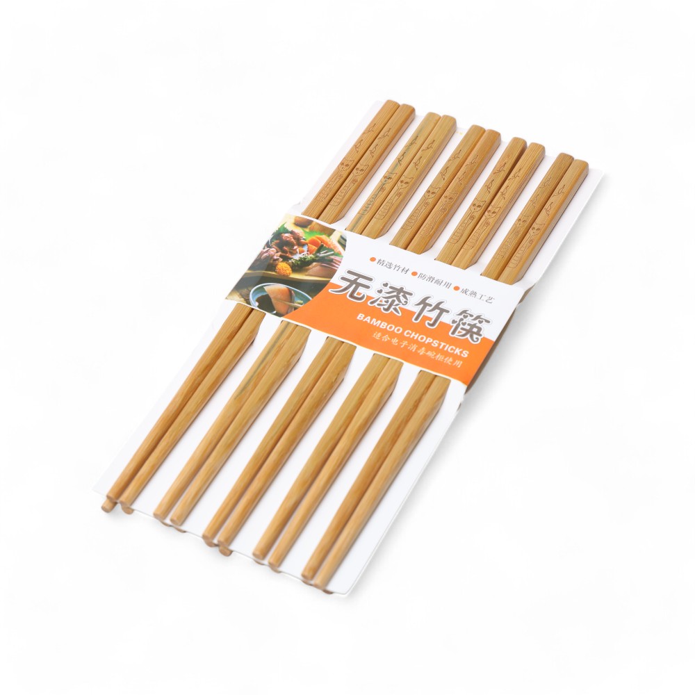 Палочки для еды бамбук DB-13-49 натуральный