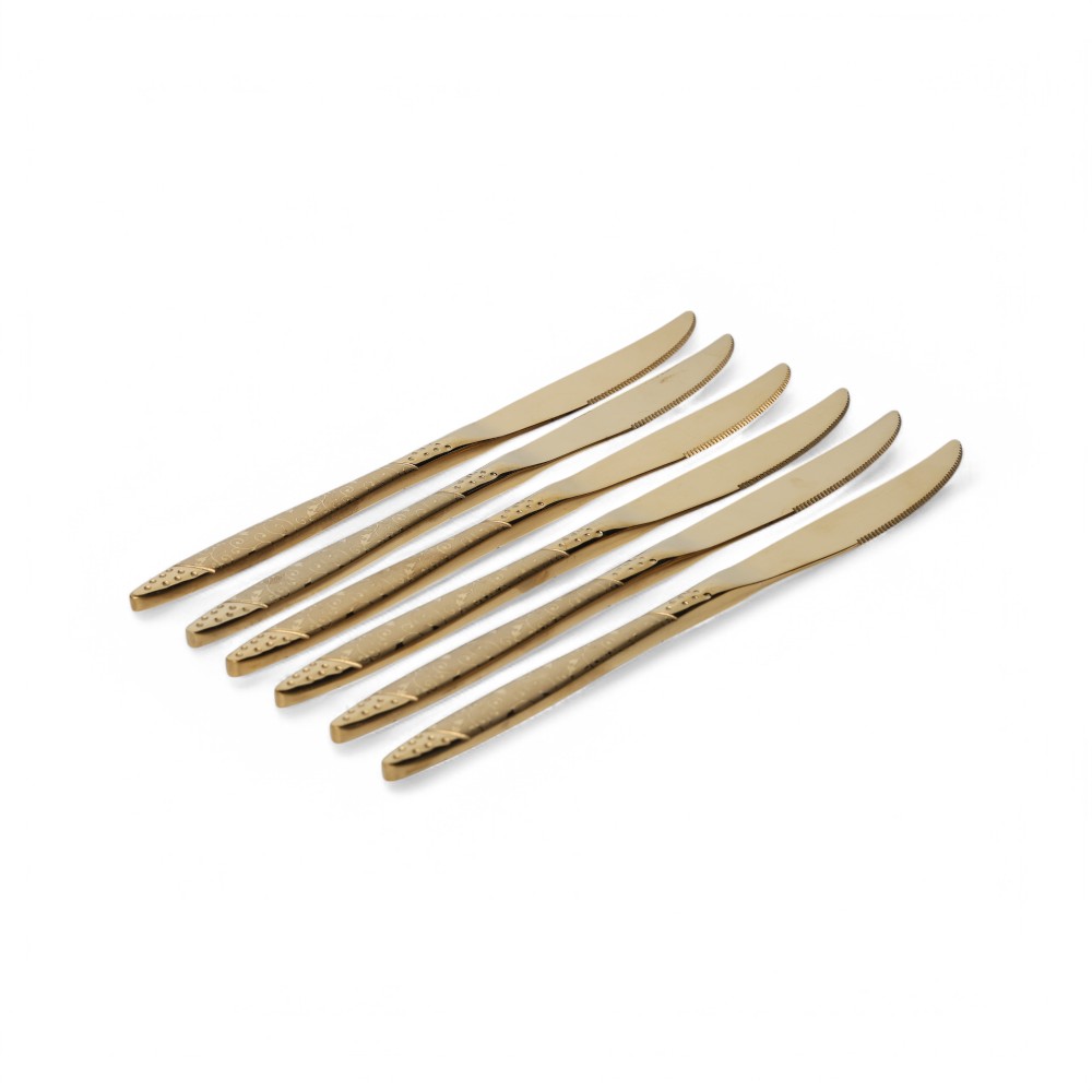 Нож 6 шт DB-7-16 Золотой