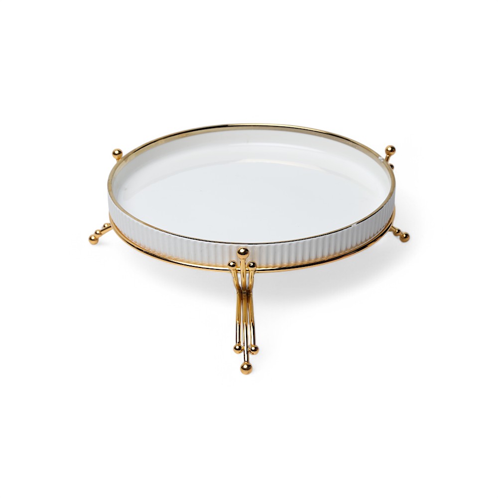 Менажница керамическая 25*25*3 См DB-86-119 Белый