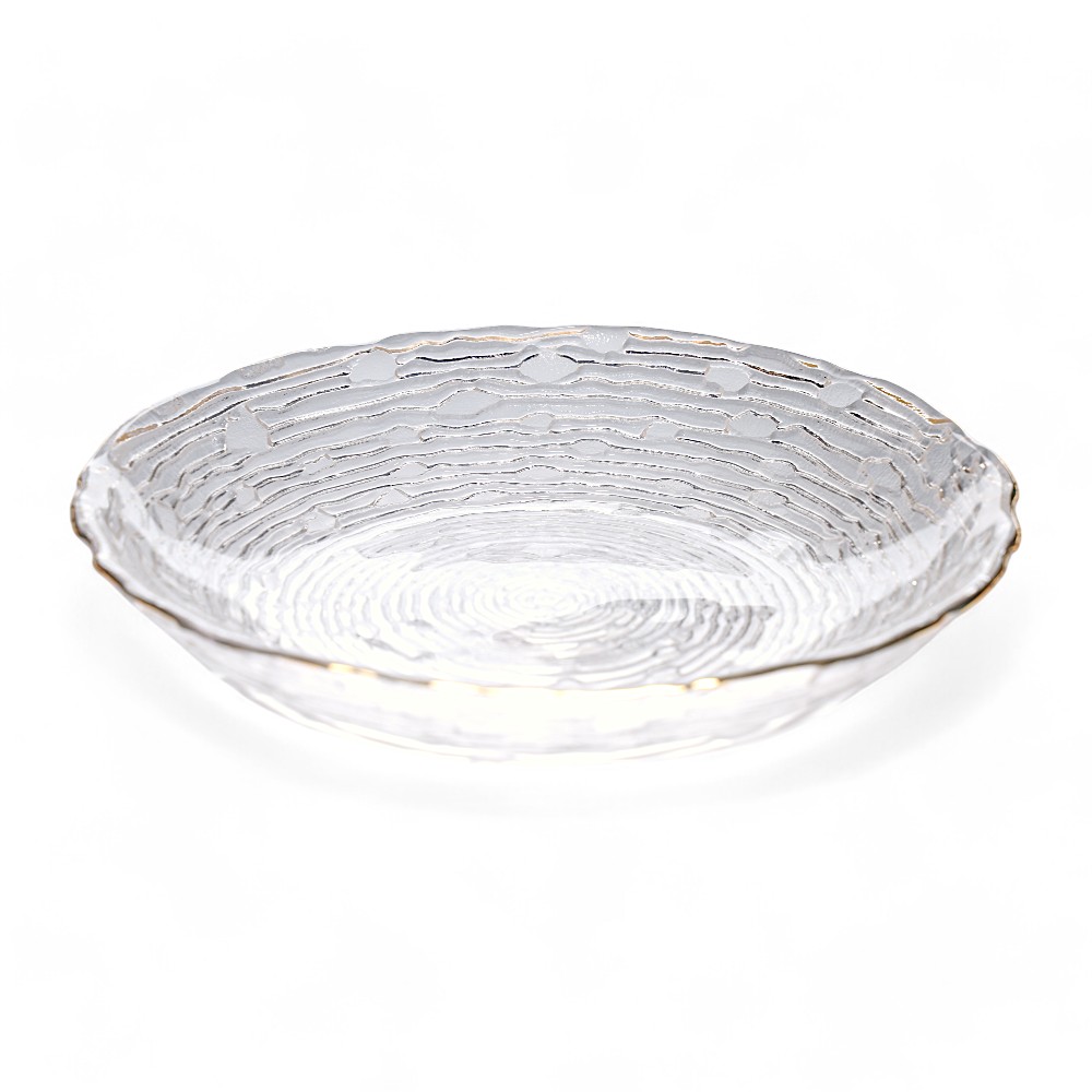 Cалатница стеклянная Круглый DB-94-75 Прозрачный