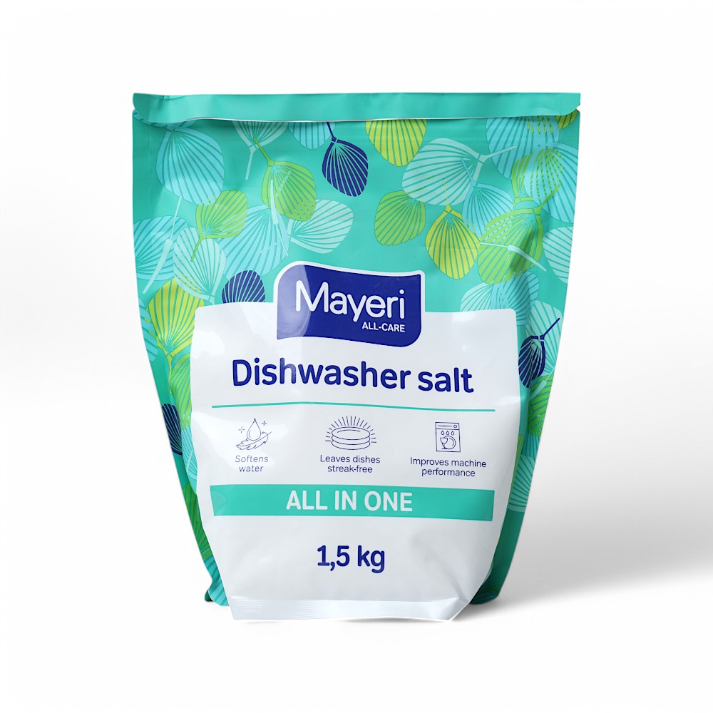 MAYERI ALL-Care соль для посудомоечных машин, 1500гр*8, P222
