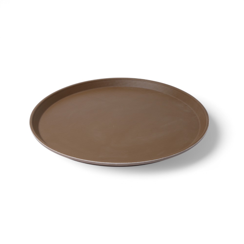 Поднос пластиковая Коричневый 40.5 см XP-11-5