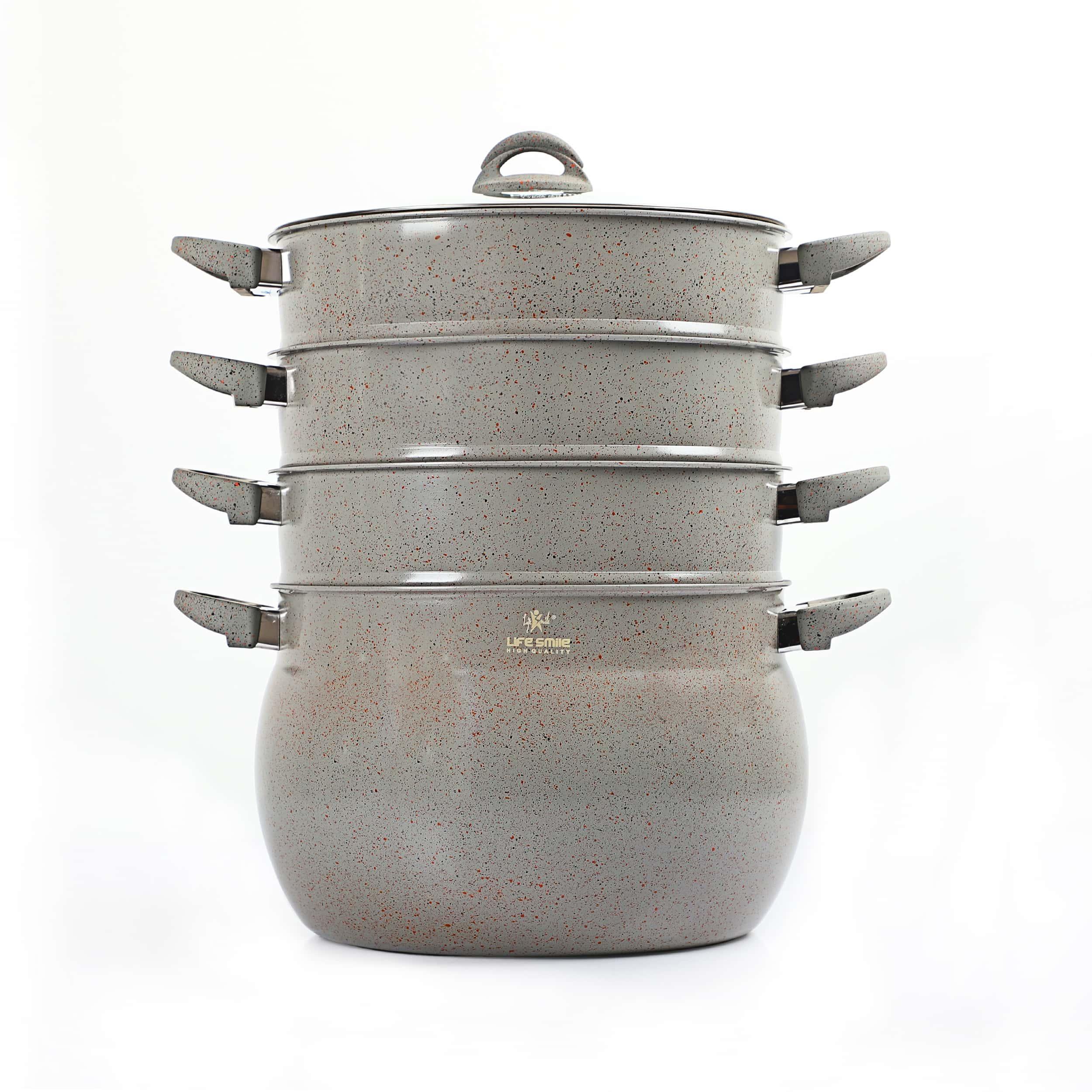 Мантоварка красный 10 л Life Smile LIFEP9S3-26